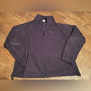 Columbia Black Fleece Full-Zip Jacket